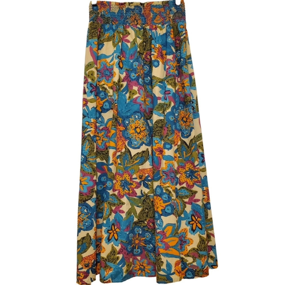 Jennifer & Grace Floral Maxi Skirt - Multicolor Boho Size Medium - Picture 7 of 11